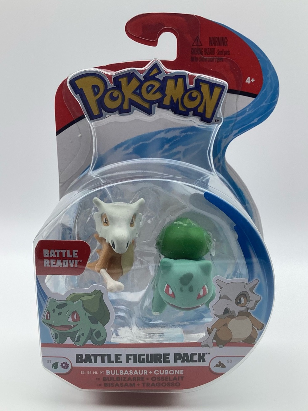 Pokémon Battle Figure Pack - Bulbasaur & Cubone